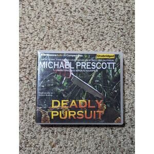 Deadly Pursuit By Michael Prescott (Compact Disc- Set Of 10) - Unabridged Auduo